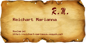 Reichart Marianna névjegykártya