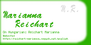 marianna reichart business card